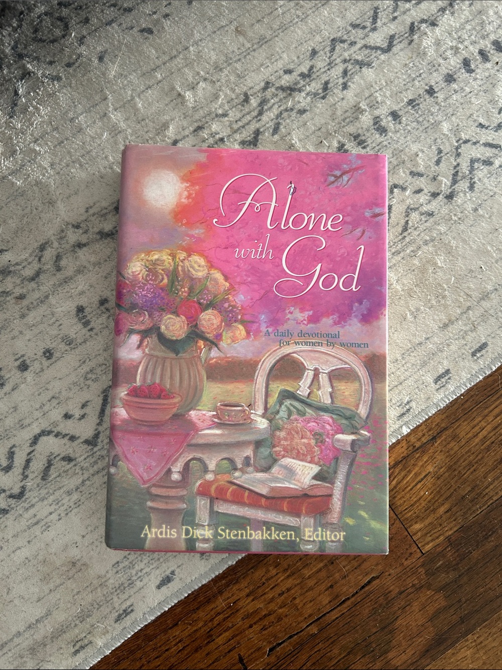 Alone with God - Pink Women's Daily Devotional by Ardis Dick Stenbakken
